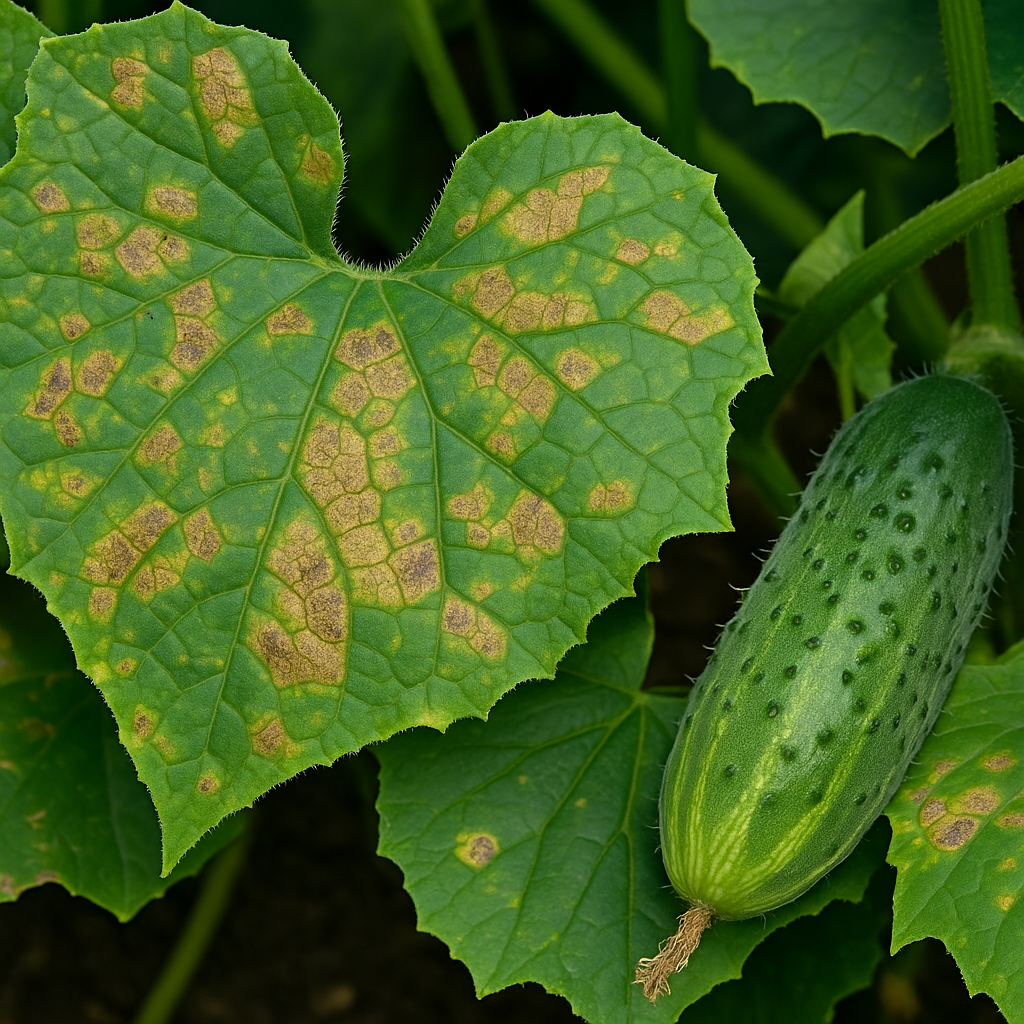 Pseudomonas syringae fertőzés tünetei uborkalevélen Uborka levél szögletes levélfoltossággal