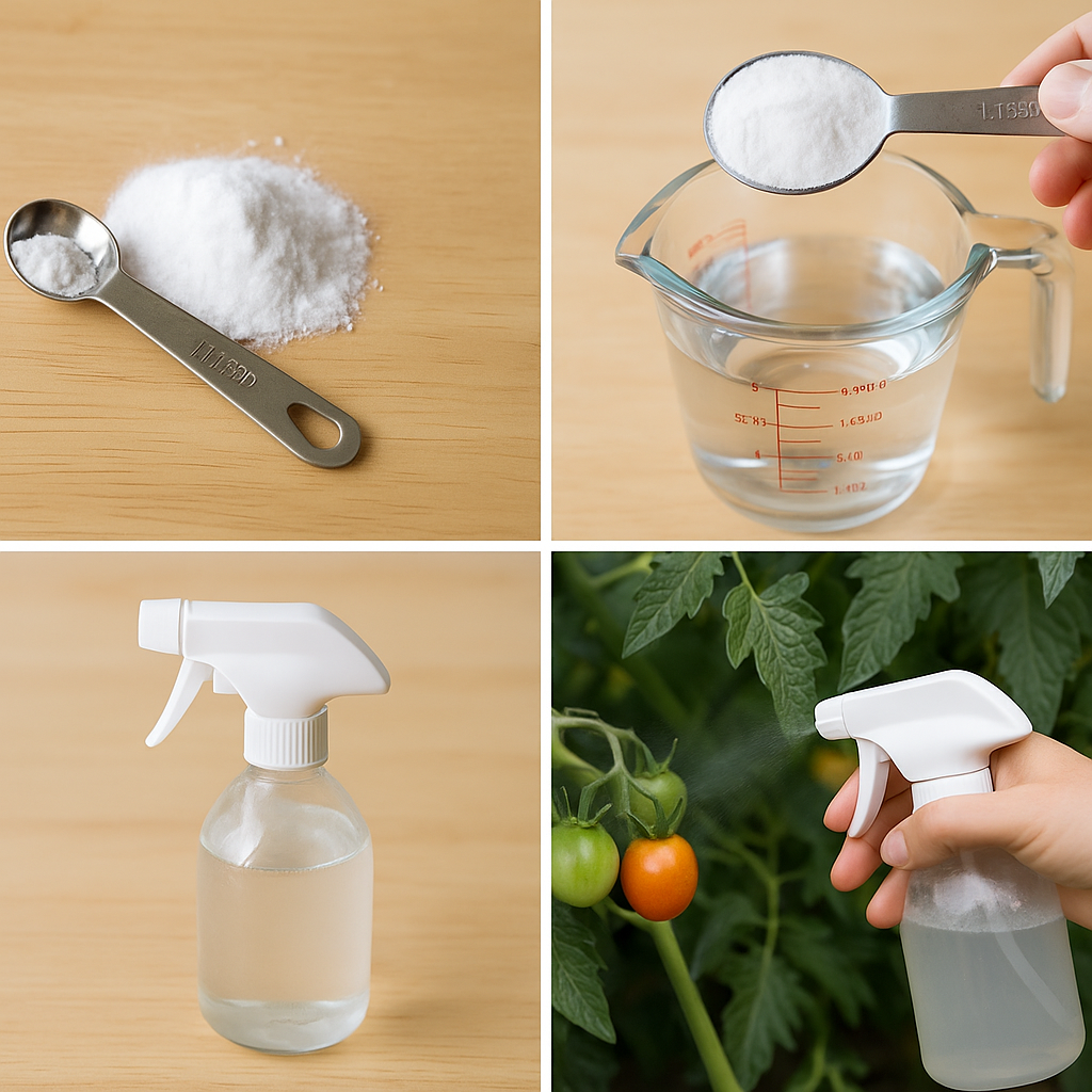 Hogyan permetezzünk szódabikarbónával?