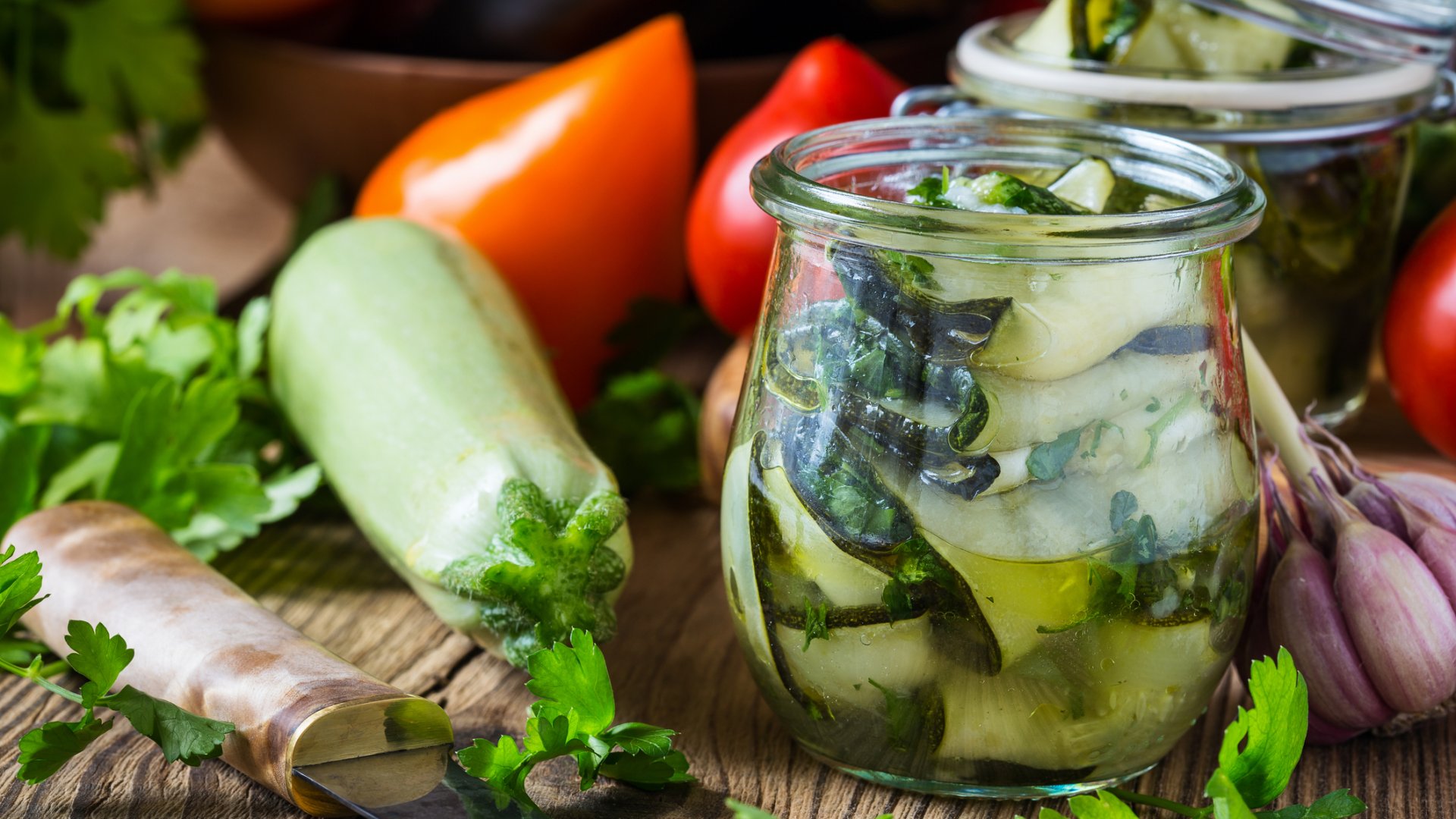 kovászos cukkini házilag