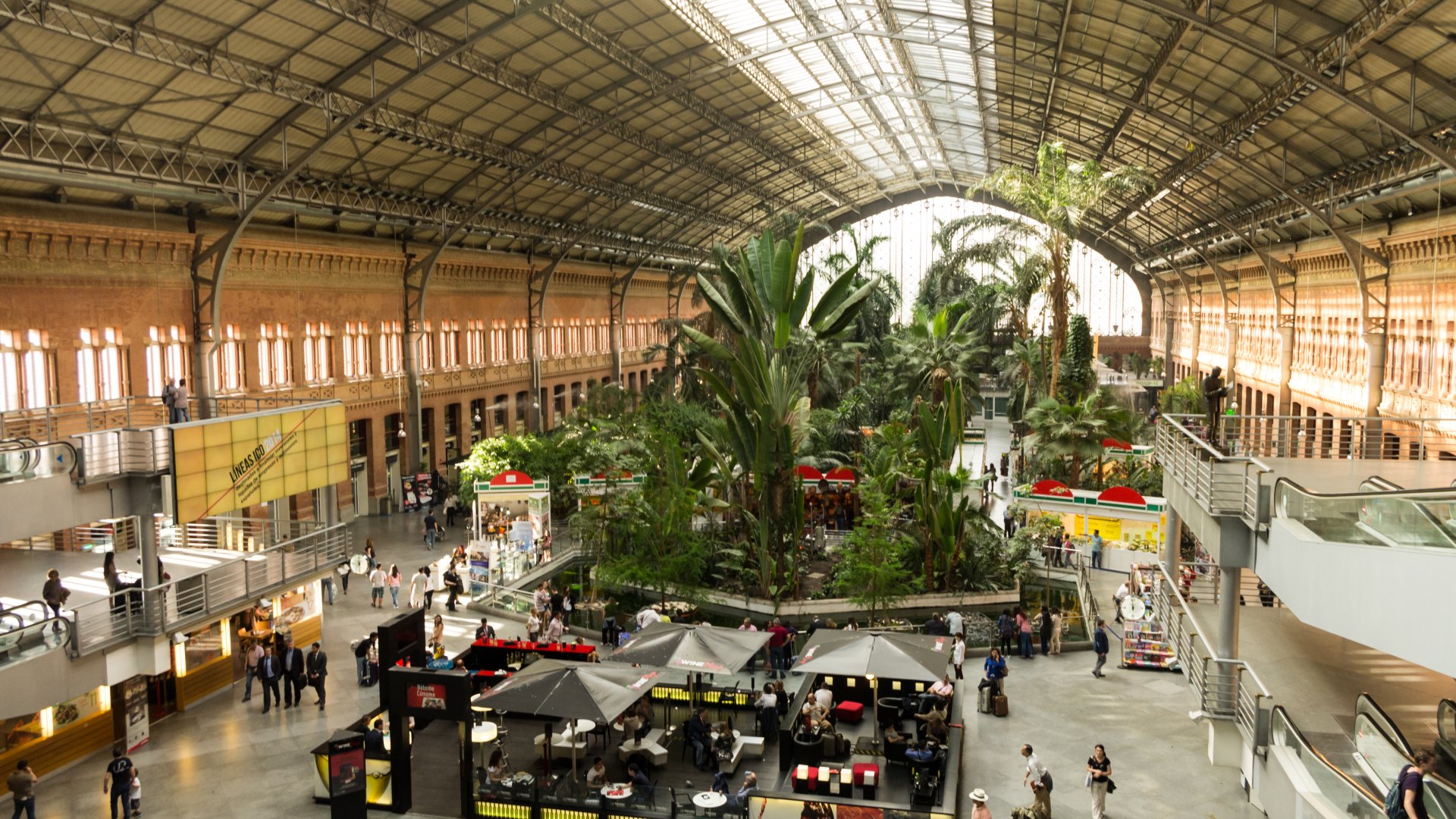 Európában található a világ legszebb vasúti pályaudvara - Atocha 