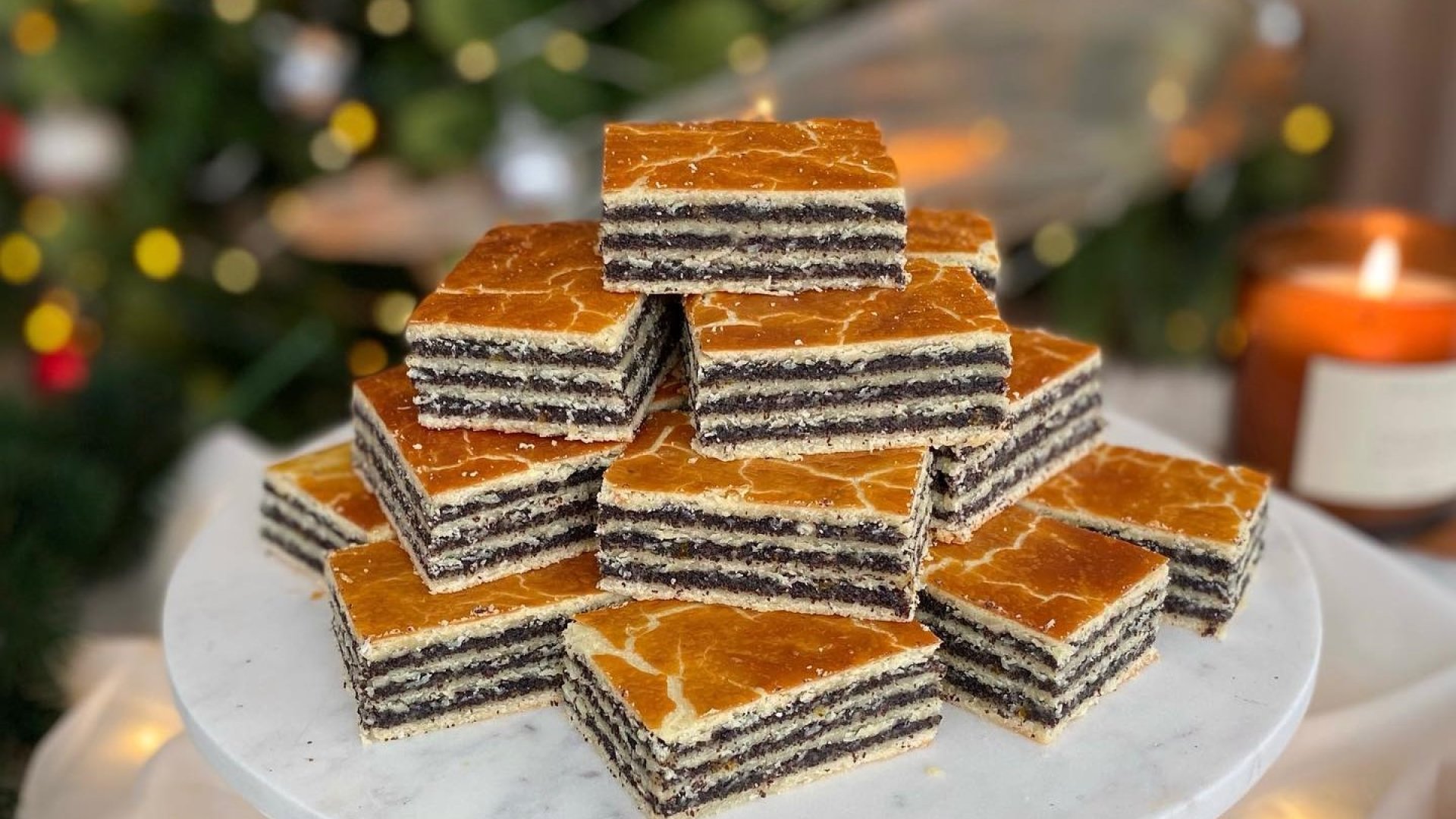 Itt a megúszós karácsonyi süti: bejgli szelet recept