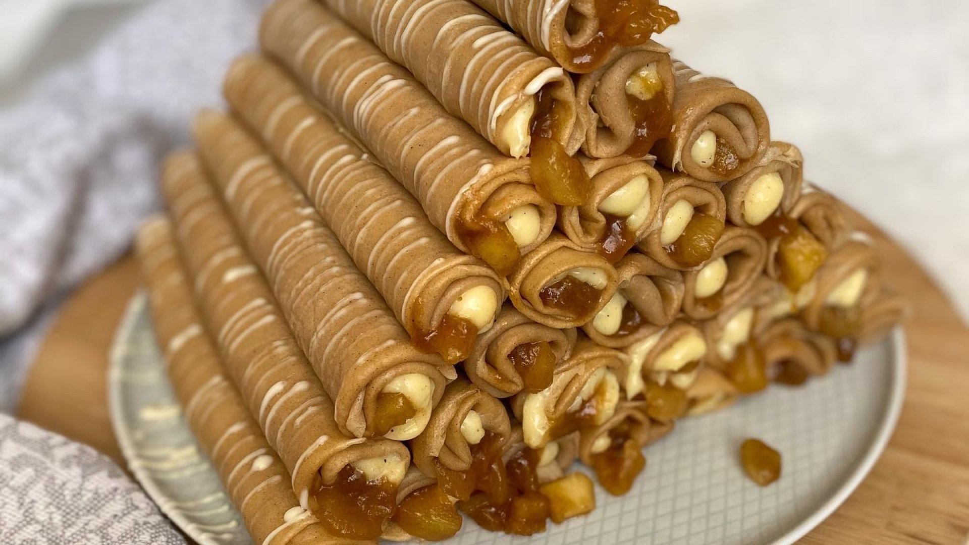 Itt az igazi őszi palacsinta recept - almás pite ízű!