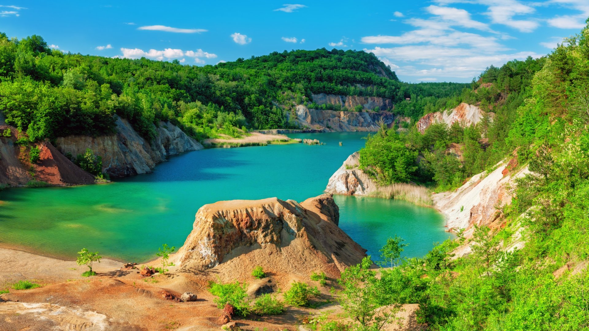 A meseszép Rudabányai bányató