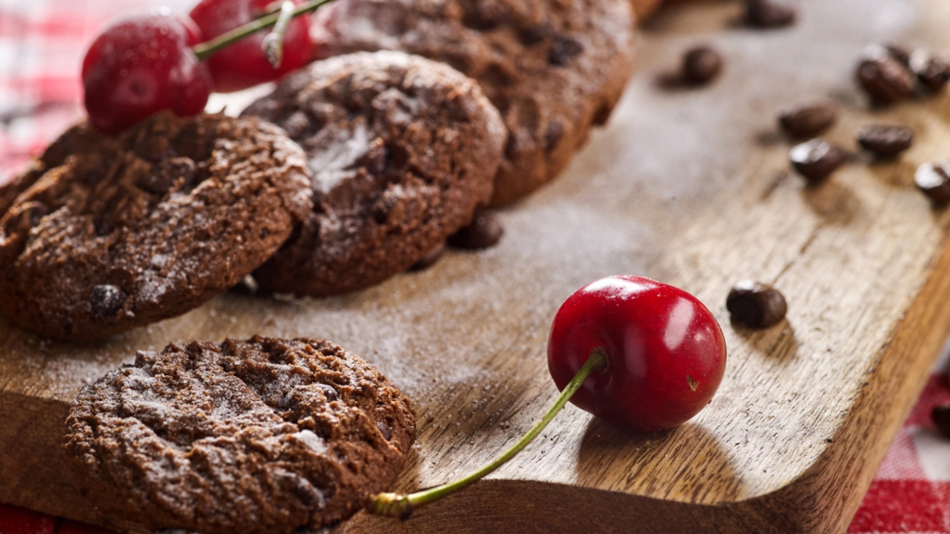 Étcsokoládés-cseresznyés zabsütemény recept