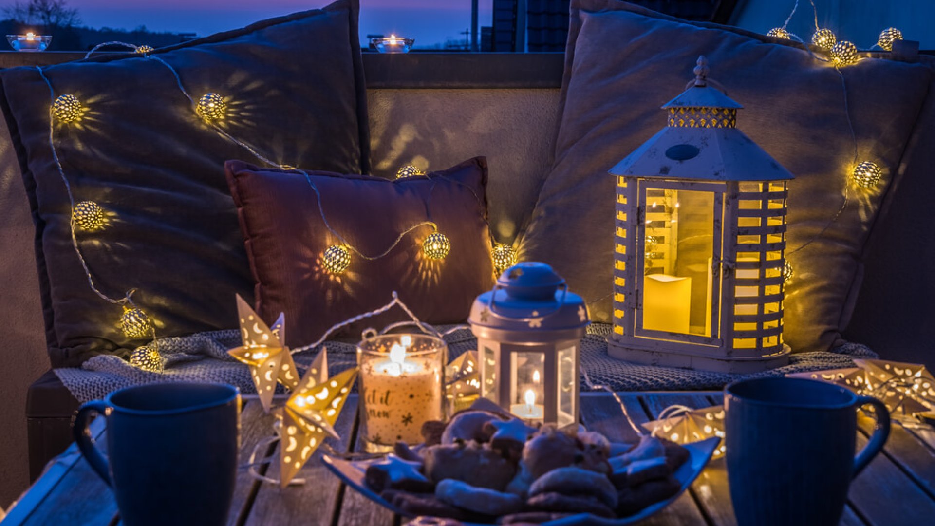 Erkély télen - 10 trükk a dekoráláshoz