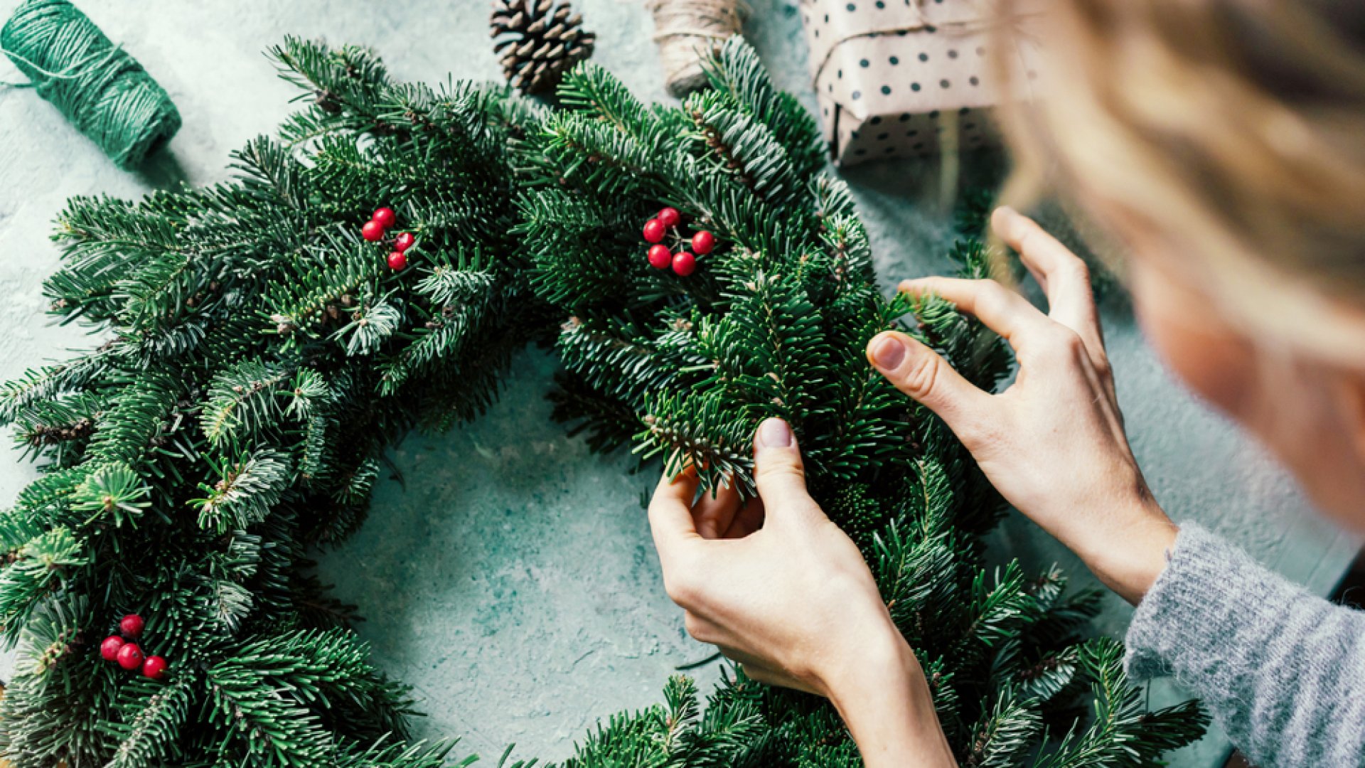Adventi koszorút készítünk saját kezűleg