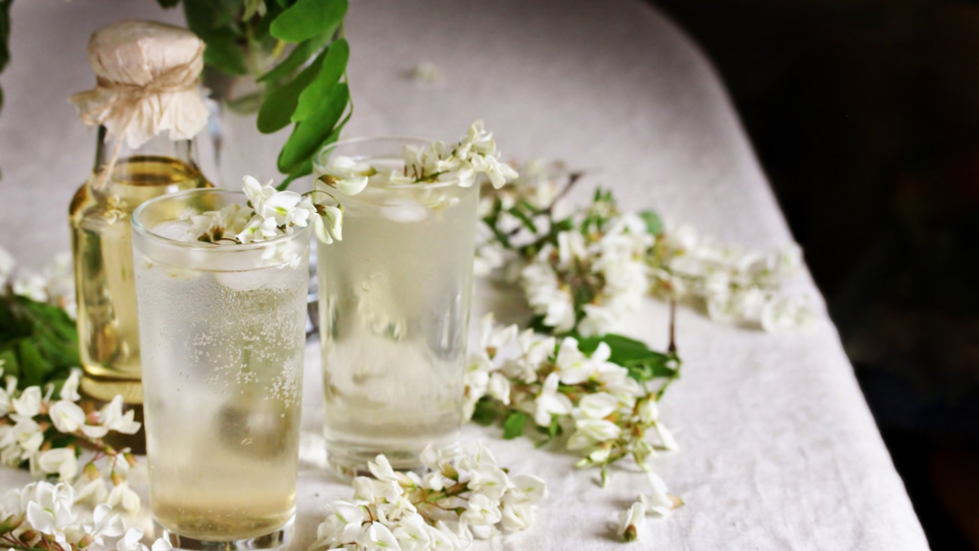 Akácvirágszörp készítése tartósítószer nélkül