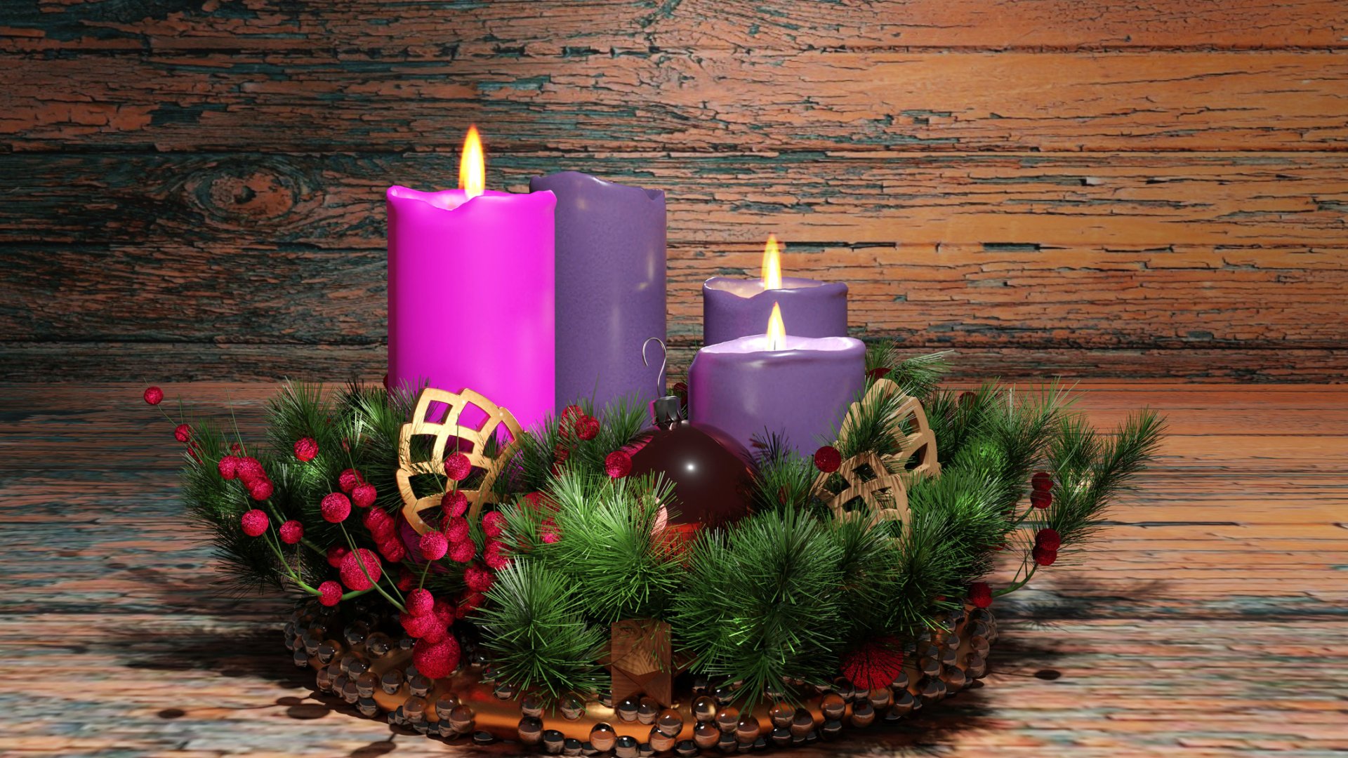 Milyen jelentései vannak az adventi gyertyák színeinek