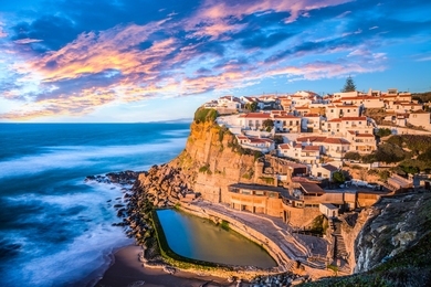 Azenhas do Mar – A legszebb portugál falu, amely sziklákra épült